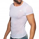Addicted T-Shirt Flame Blanc
