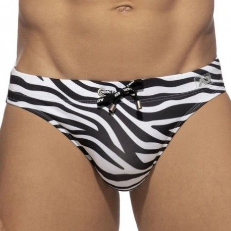 Addicted Slip de Bain Zèbre