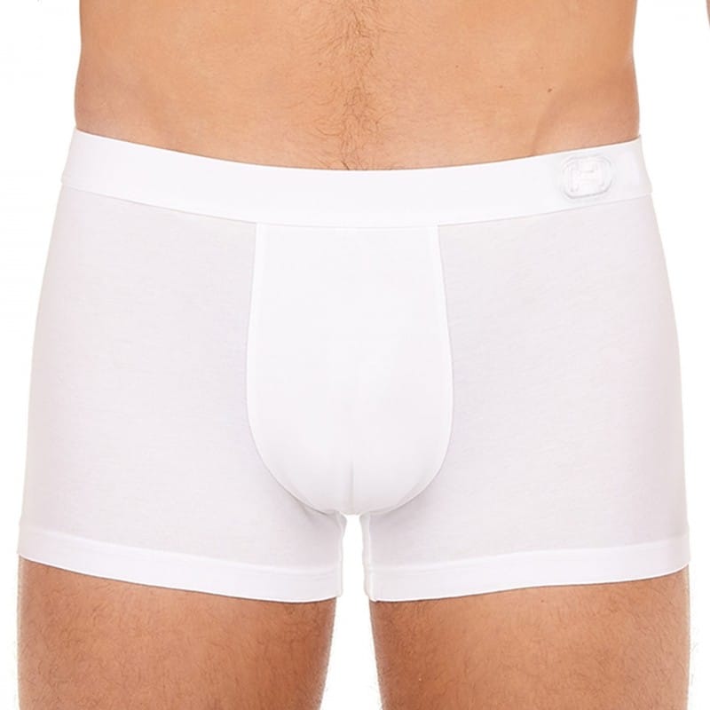 HOM Boxer Suprême Coton Blanc