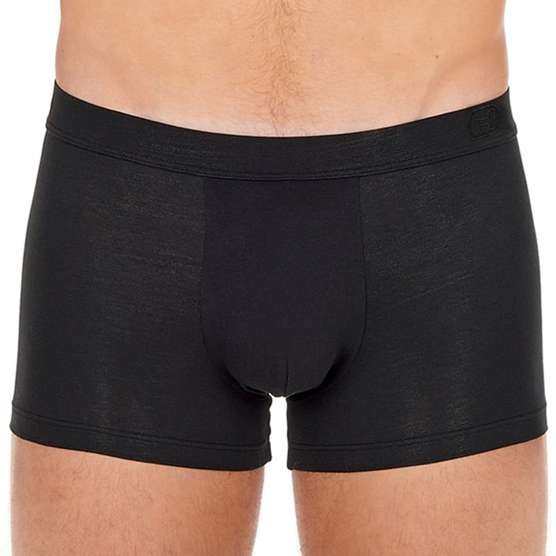 HOM Supreme Cotton Boxer Briefs - Black