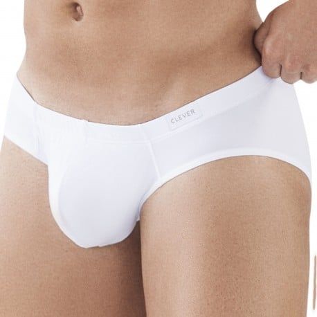  Latin Microfiber Briefs - White
