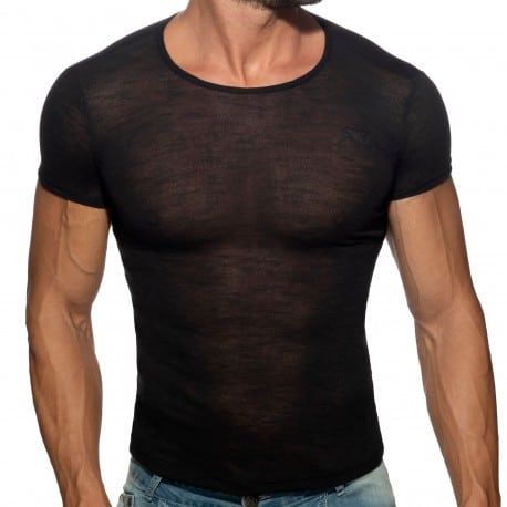 Addicted T-Shirt Flame Noir