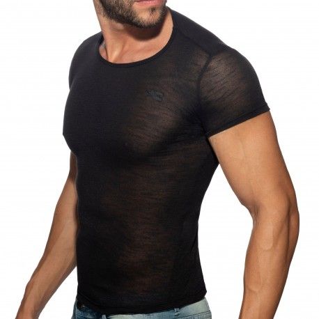 Addicted T-Shirt Flame Noir