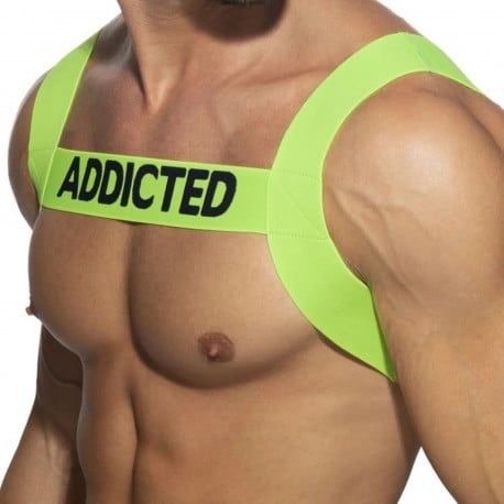 Addicted Harnais Neon Vert Fluo
