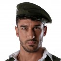 TOF Paris Patriot Reversible Beret - White - Khaki