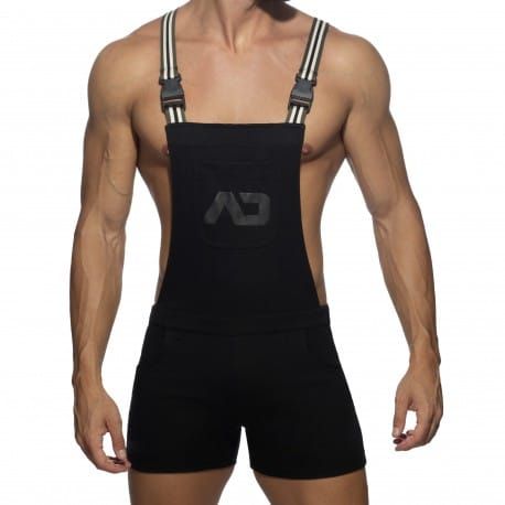 Addicted Salopette AD Coton Noir