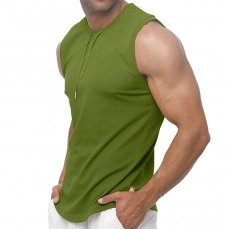 Marcuse Débardeur Hero Vert Kaki