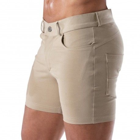 TOF Paris Bermuda Chino Patriot Beige