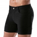 TOF Paris Bermuda Chino Patriot Noir
