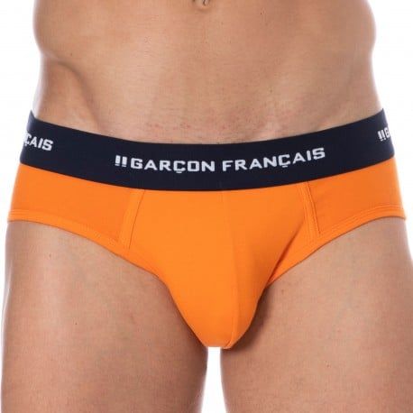 Garçon Français Slip Coton Carotte