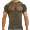 Modus Vivendi Mesh T-Shirt - Khaki