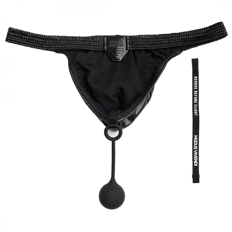 Modus Vivendi String Pleasure Simili-Cuir Bleu