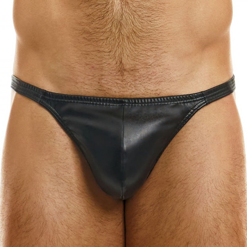 Modus Vivendi String Pleasure Simili-Cuir Noir