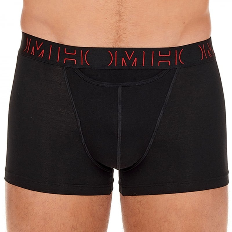 HOM Lot de 2 Boxers H01  Noir - Rouge
