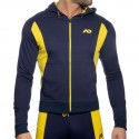 Addicted Veste Sport AD Coton Bleu Marine