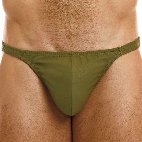Modus Vivendi String Pleasure Simili-Cuir Kaki