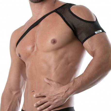 TOF Paris Harnais d'Epaule Circuit Mesh Noir