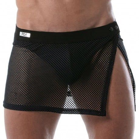 TOF Paris Jupe Circuit Mesh Noire