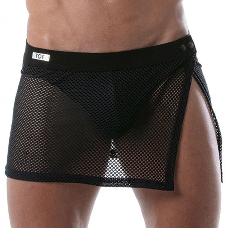 TOF Paris Jupe Circuit Mesh Noire