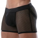 TOF Paris Boxer Jock Circuit Mesh Noir