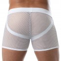 TOF Paris Circuit Mesh Jock Boxers - White