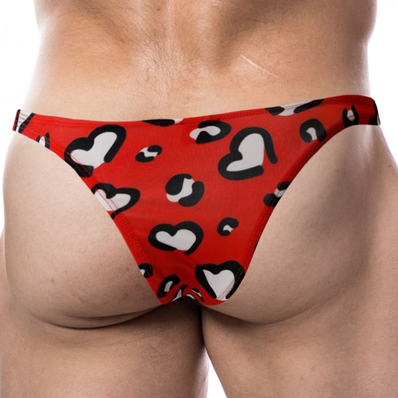 CUT4MEN Slip Brazilian Renaissance Cœurs