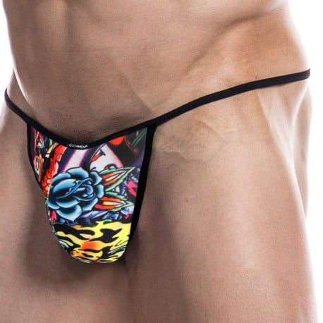 CUT4MEN Slip Kini Renaissance Tattoo