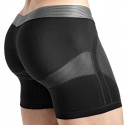 Rounderbum Boxer Long Anatomic Coton Noir