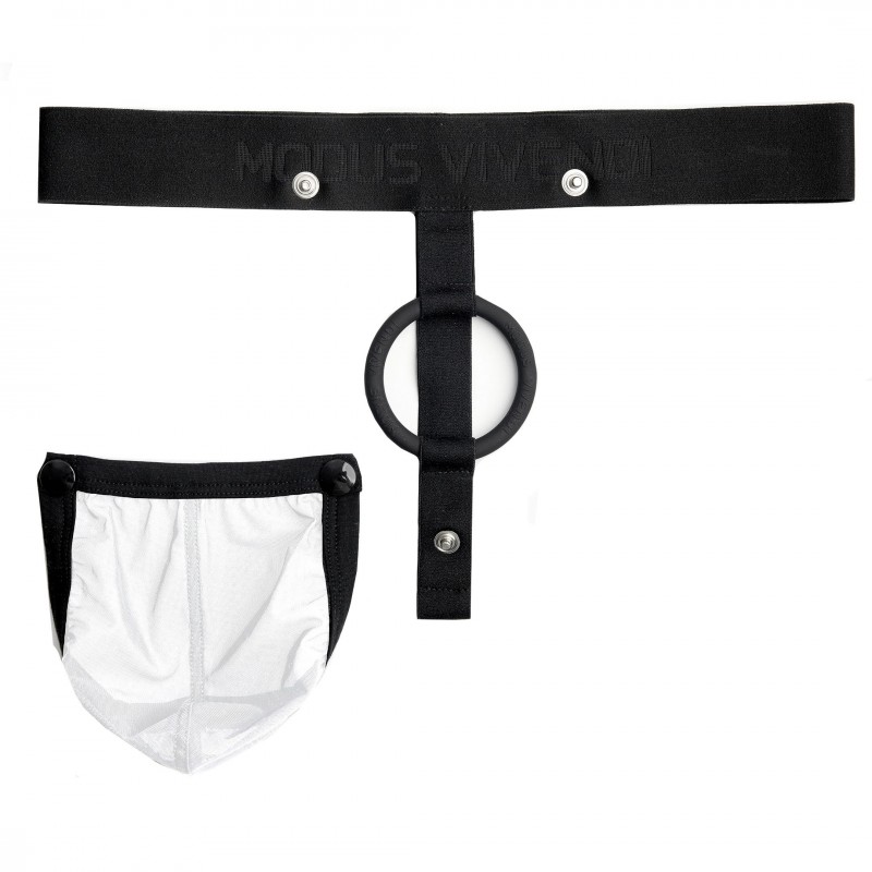 Modus Vivendi String Pleasure Cockring Blanc