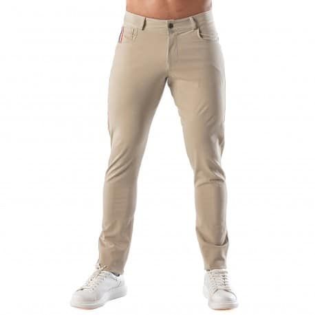 TOF Paris Pantalon Chino Patriot Beige