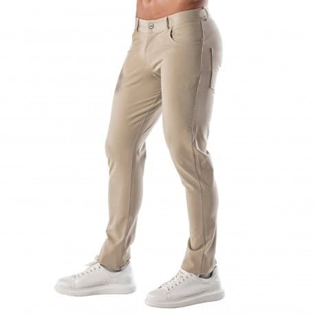 TOF Paris Pantalon Chino Patriot Beige