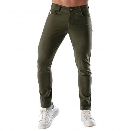 TOF Paris Patriot Chino Pants - Khaki