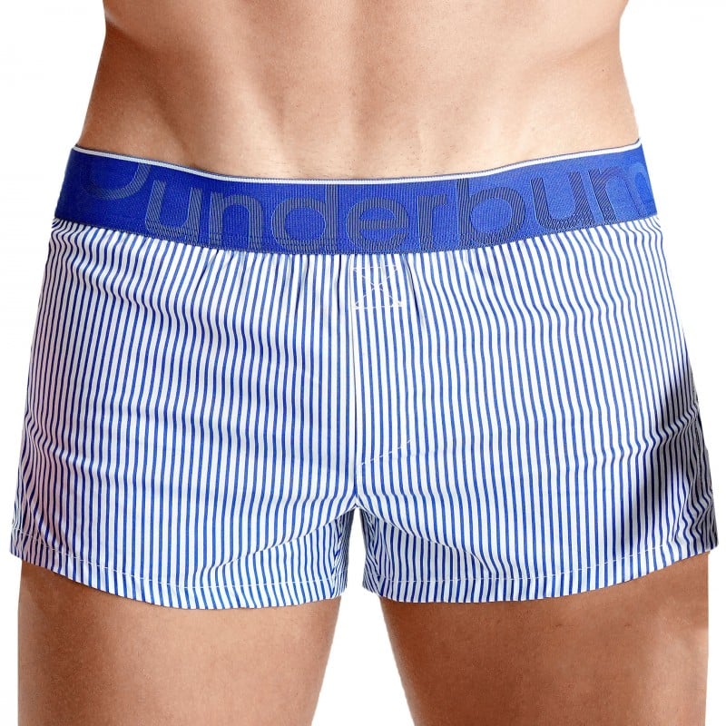 Rounderbum Boho Trip Lift Boxer Shorts - Blue