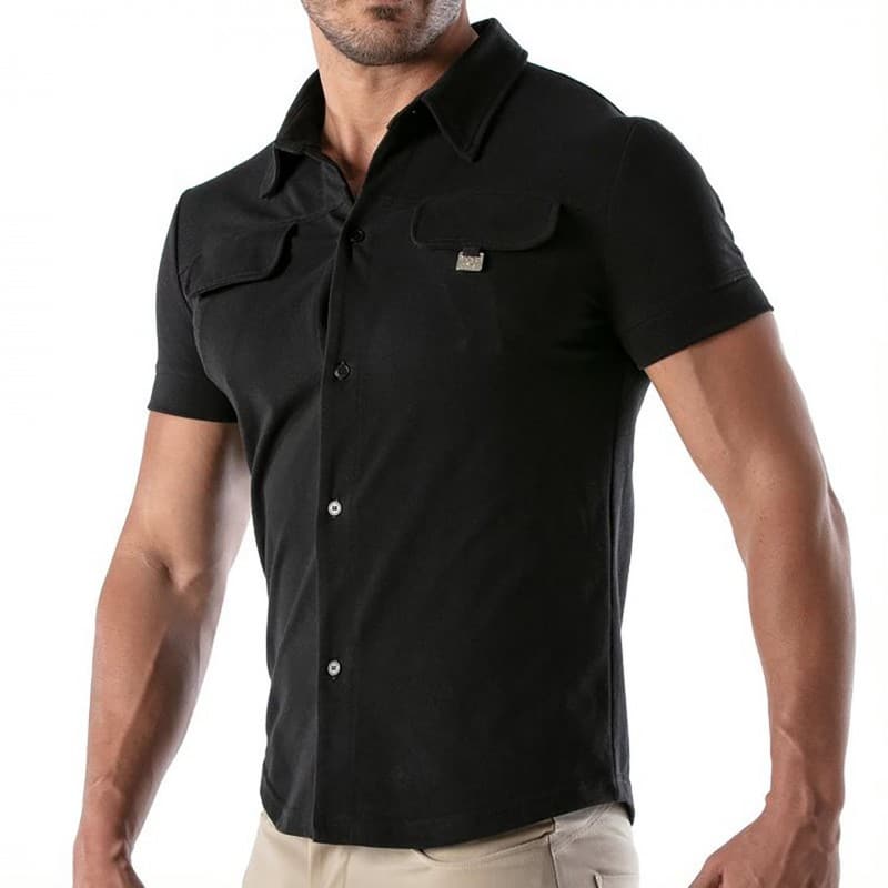 TOF Paris Chemisette Coton Patriot Noire