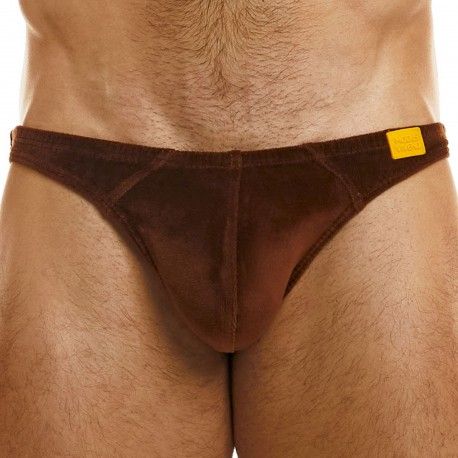 Modus Vivendi Slip Low Cut Velvet Marron