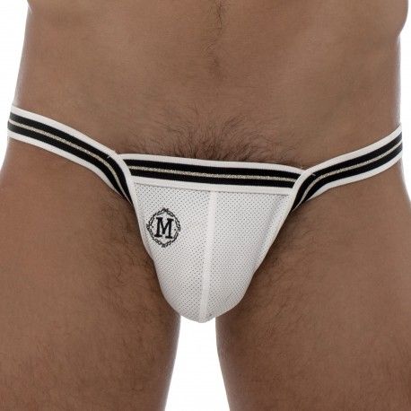 Marcuse Jock Strap Arose Blanc