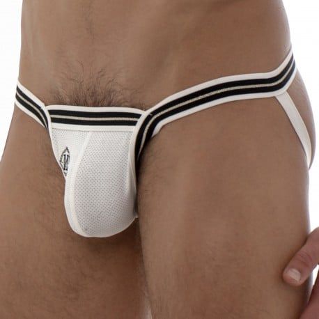 Marcuse Jock Strap Arose Blanc