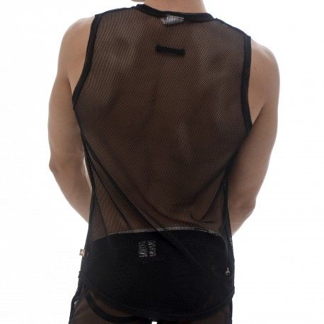 Marcuse Débardeur Hero Mesh Noir