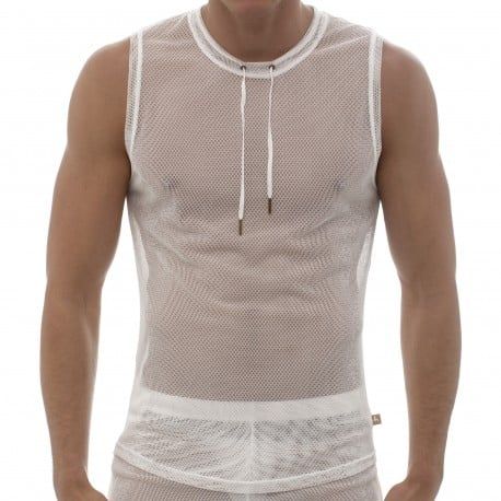 Marcuse Débardeur Hero Mesh Blanc