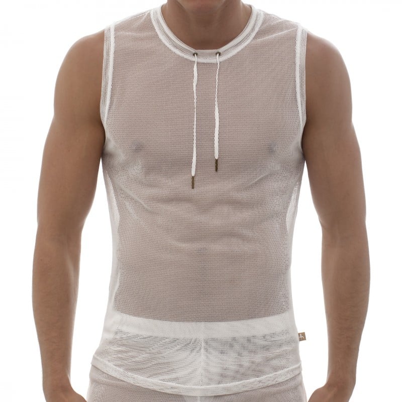 Marcuse Débardeur Hero Mesh Blanc
