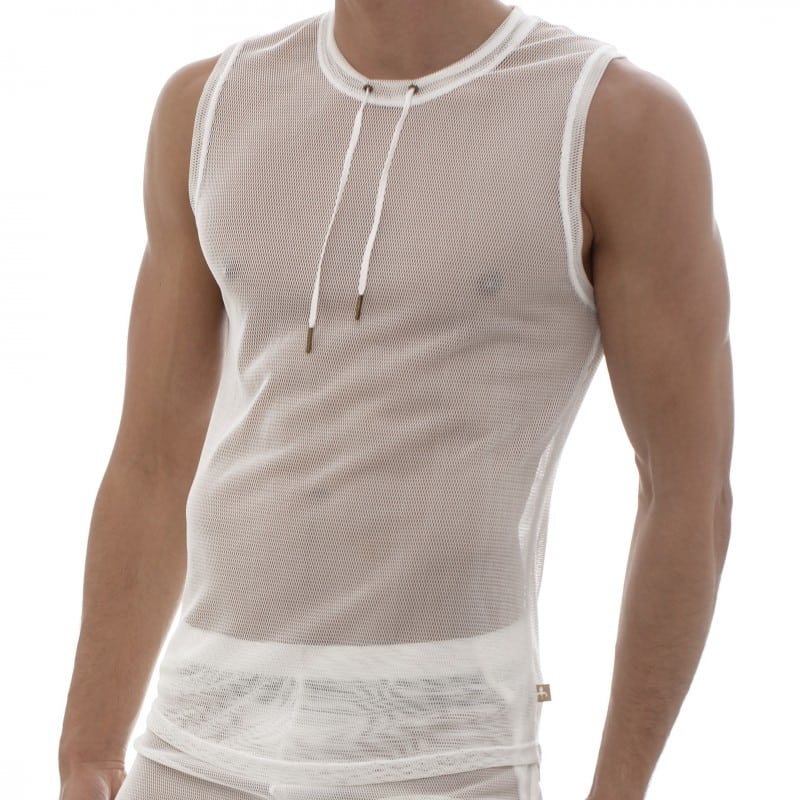 Marcuse Débardeur Hero Mesh Blanc
