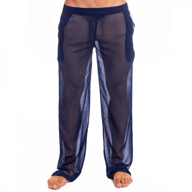 L'Homme invisible Pantalon Lounge Chantilly Bleu Nuit