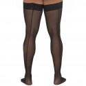  Mesh Thigh-Highs - Black