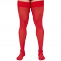  Bas en Résille Rouges