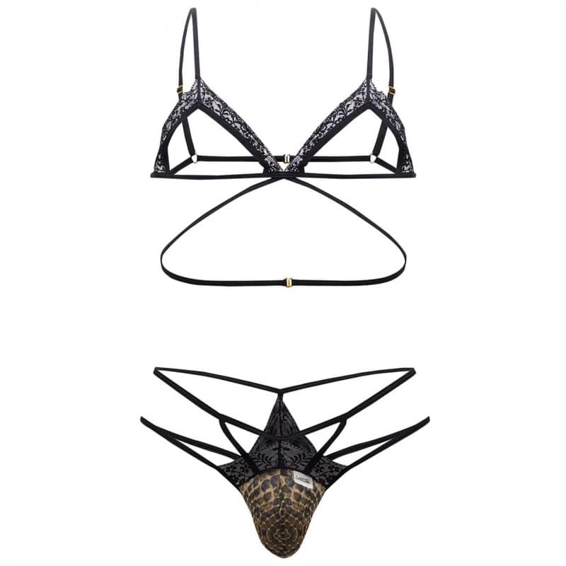  Harness - Thong Outfit - Snake