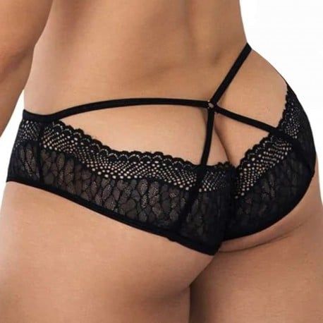  Lace Briefs - Black