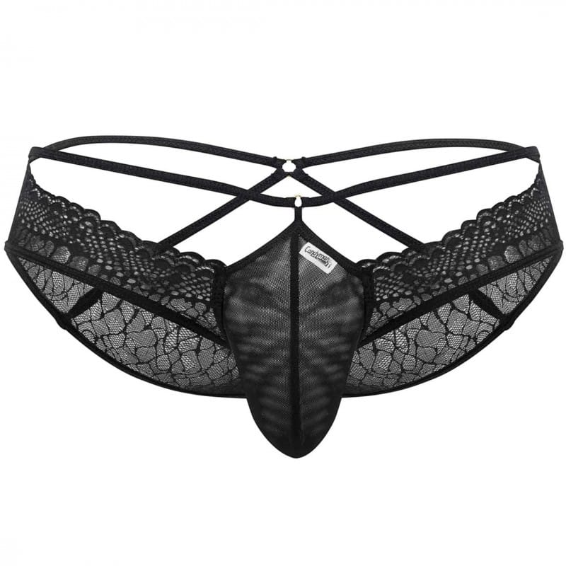  Lace Briefs - Black
