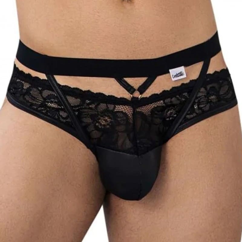  Lace Jockstrap - Black