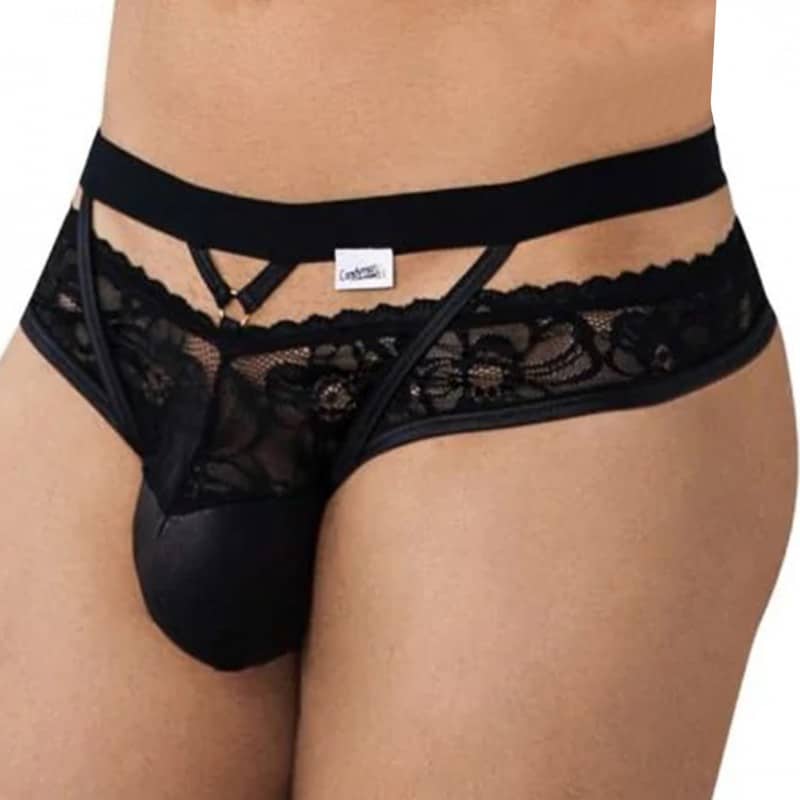  Lace Jockstrap - Black
