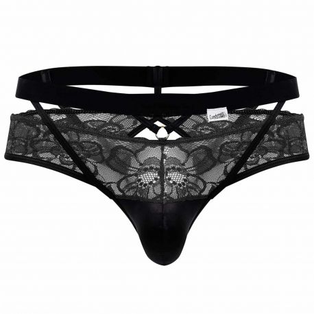  Lace Jockstrap - Black